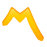 Yellow M smiley Whatsapp