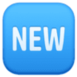 NEW button - Facebook