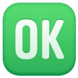 OK button - Facebook