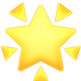 Glowing star - Facebook