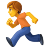 Person running - Facebook