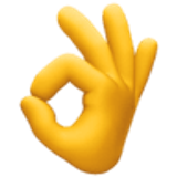 OK hand - Facebook
