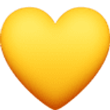 Yellow heart - Facebook
