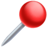 Round pushpin - Facebook