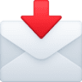 Envelope with arrow - Facebook