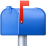 Closed mailbox with raised flag - Facebook