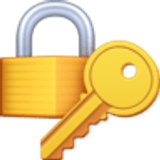 Locked with key - Facebook