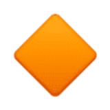 Small orange diamond - Facebook