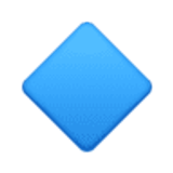 Small blue diamond - Facebook