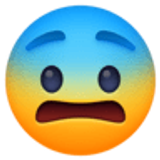 Fearful face - Facebook