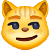 Cat with wry smile - Facebook