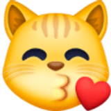 Kissing cat - Facebook