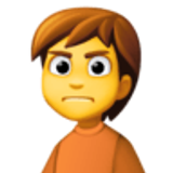 Person frowning - Facebook