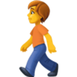 Person walking - Facebook