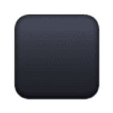 Black medium square - Facebook