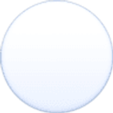 White circle - Facebook