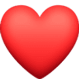 Red heart - Facebook