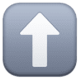 Up arrow - Facebook