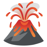Volcano - Noto Color Emoji
