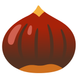 Chestnut - Noto Color Emoji