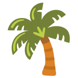 Palm tree - Noto Color Emoji