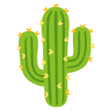 Cactus - Noto Color Emoji