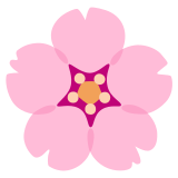 Cherry blossom - Noto Color Emoji