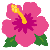 Hibiscus - Noto Color Emoji
