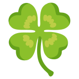 Four leaf clover - Noto Color Emoji
