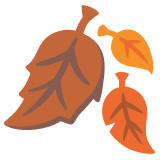 Fallen leaf - Noto Color Emoji