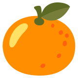 Tangerine - Noto Color Emoji