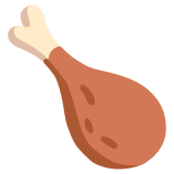Poultry leg - Noto Color Emoji