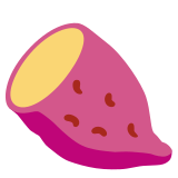 Roasted sweet potato - Noto Color Emoji