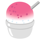 Shaved ice - Noto Color Emoji