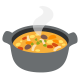 Pot of food - Noto Color Emoji