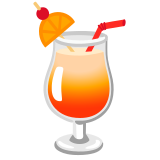 Tropical drink - Noto Color Emoji
