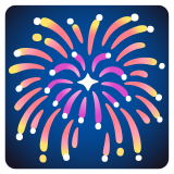 Fireworks - Noto Color Emoji