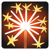 Sparkler - Noto Color Emoji