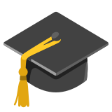 Graduation cap - Noto Color Emoji