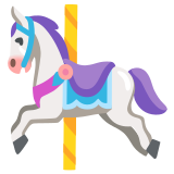 Carousel horse - Noto Color Emoji