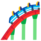 Roller coaster - Noto Color Emoji