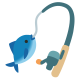 Fishing pole - Noto Color Emoji
