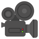 Movie camera - Noto Color Emoji