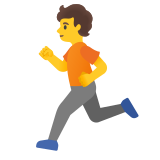 Person running - Noto Color Emoji