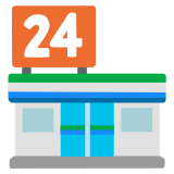 Convenience store - Noto Color Emoji