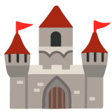Castle - Noto Color Emoji