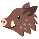 Boar - Noto Color Emoji