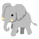 Elephant - Noto Color Emoji