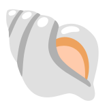 Spiral shell - Noto Color Emoji