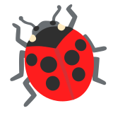 Lady beetle - Noto Color Emoji